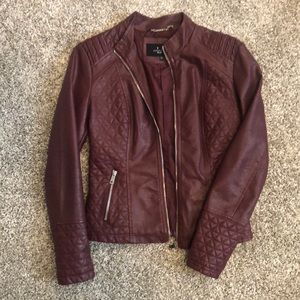 Faux Leather Jacket